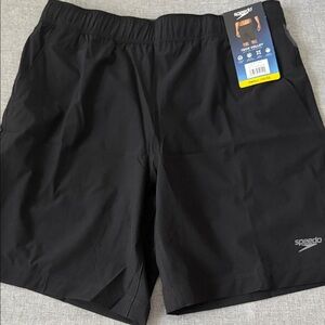 Speedo Classic Black Swim Trunks